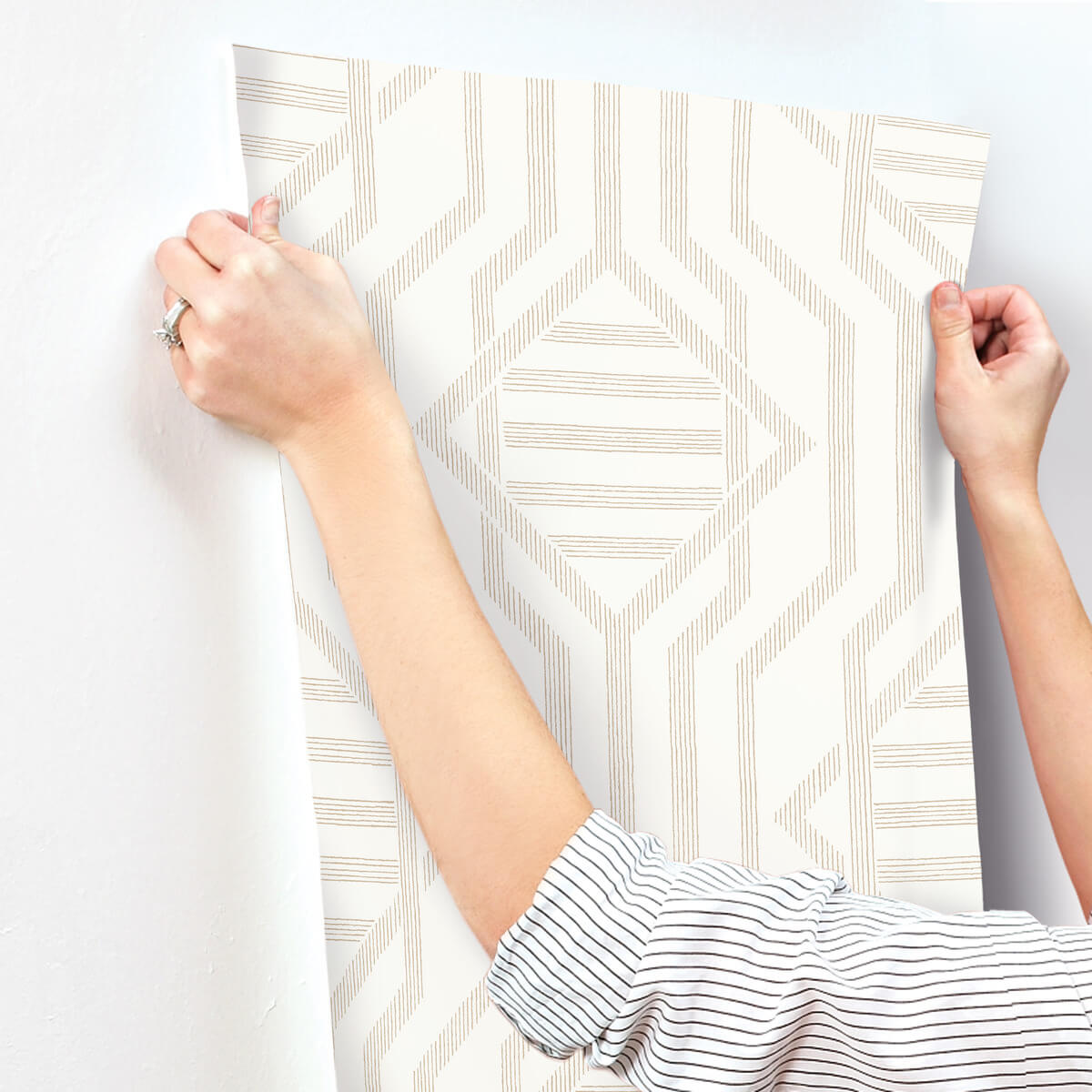 Haberdashery Essex Geometric Wallpaper