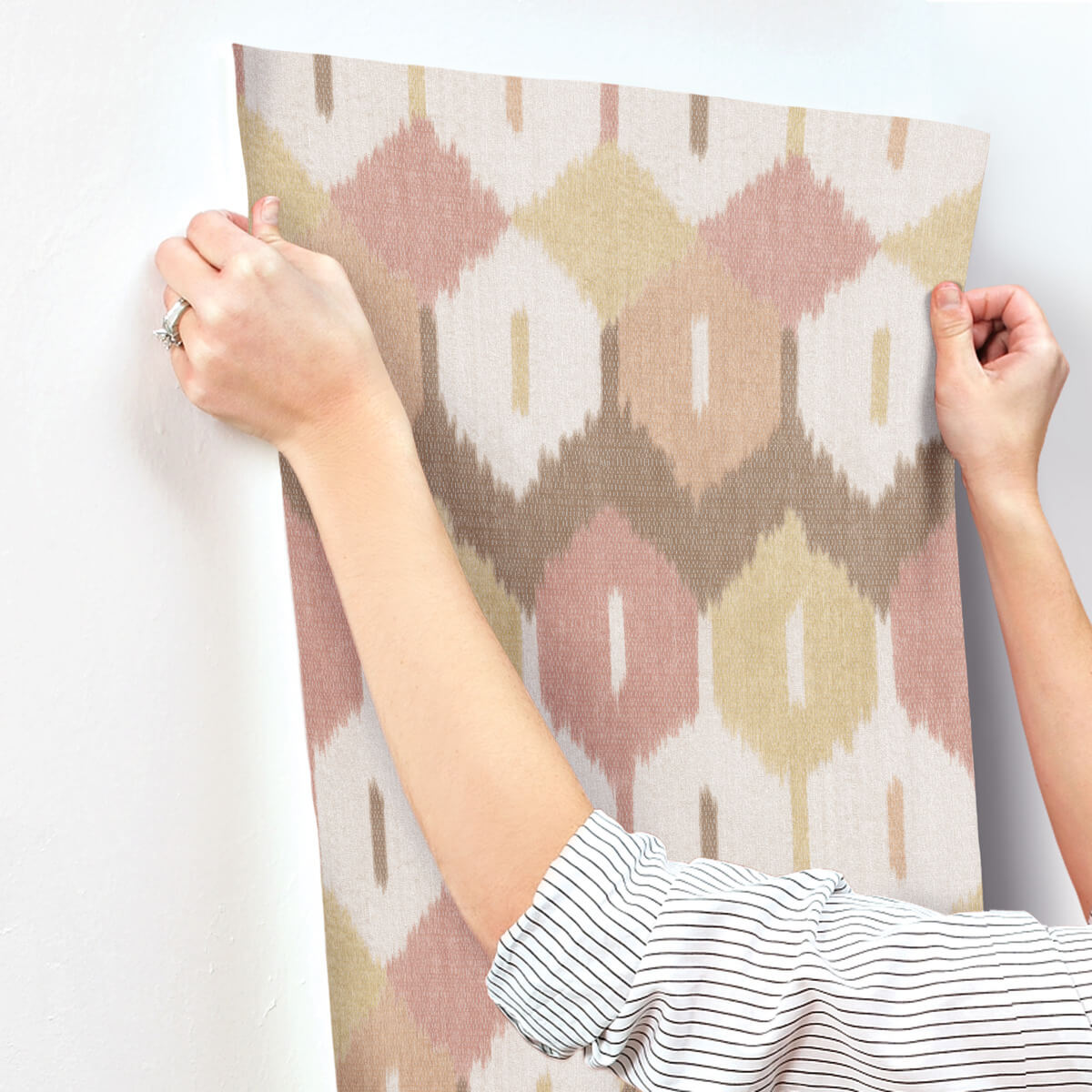 Haberdashery Abilene Ikat Wallpaper