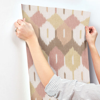 Haberdashery Abilene Ikat Wallpaper