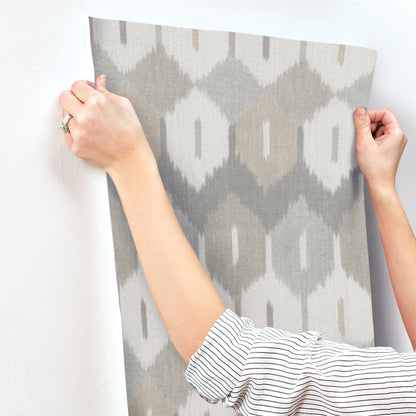 Haberdashery Abilene Ikat Wallpaper