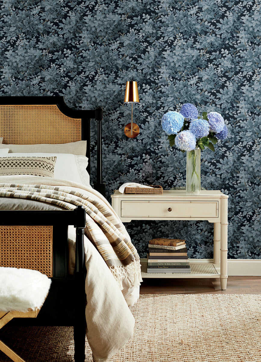 Haberdashery Greenwood Wallpaper