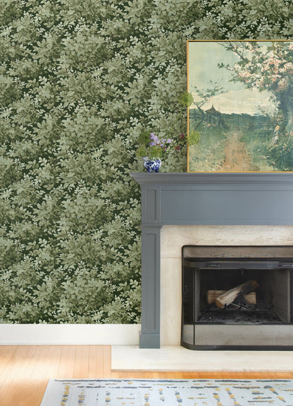 Haberdashery Greenwood Wallpaper