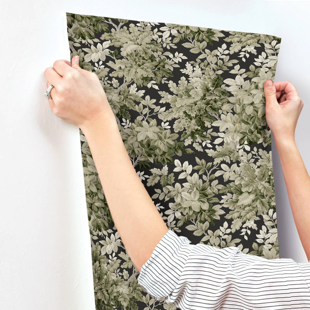 Haberdashery Greenwood Wallpaper