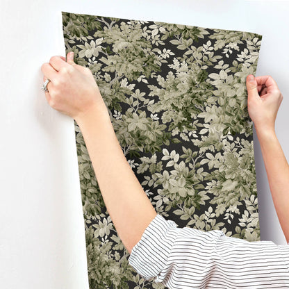 Haberdashery Greenwood Wallpaper