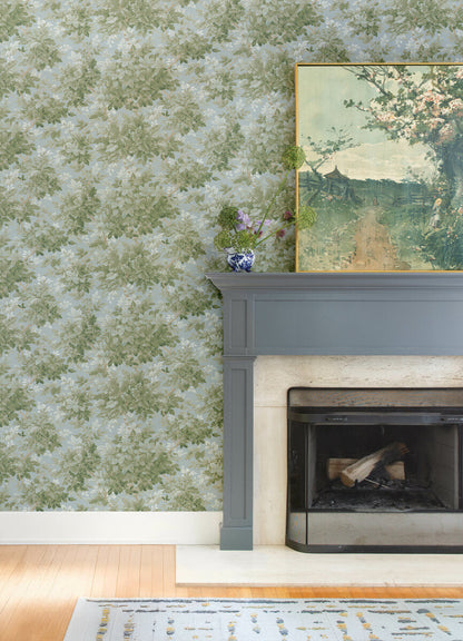 Haberdashery Greenwood Wallpaper
