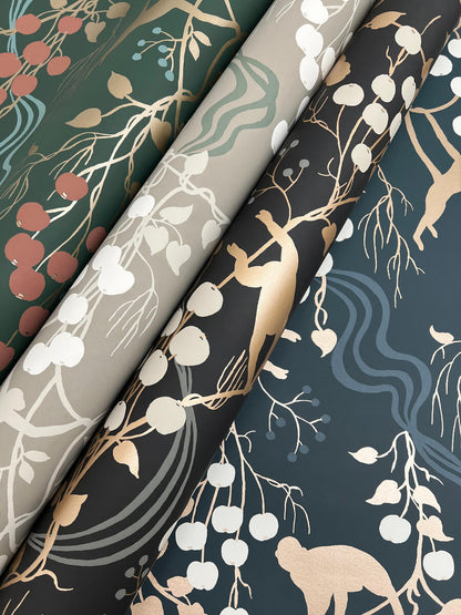 Haberdashery Linden Jungle Wallpaper