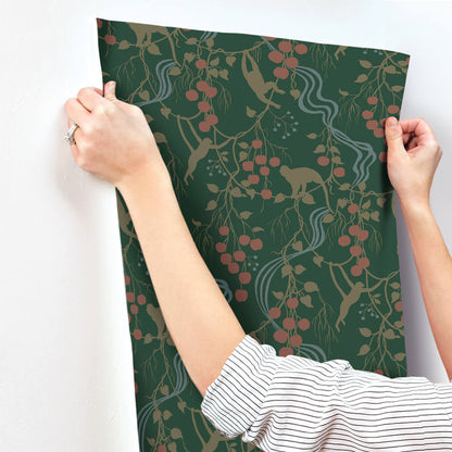 Haberdashery Linden Jungle Wallpaper