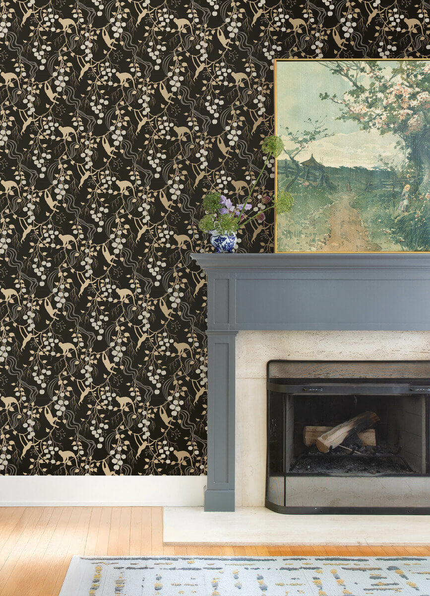 Haberdashery Linden Jungle Wallpaper