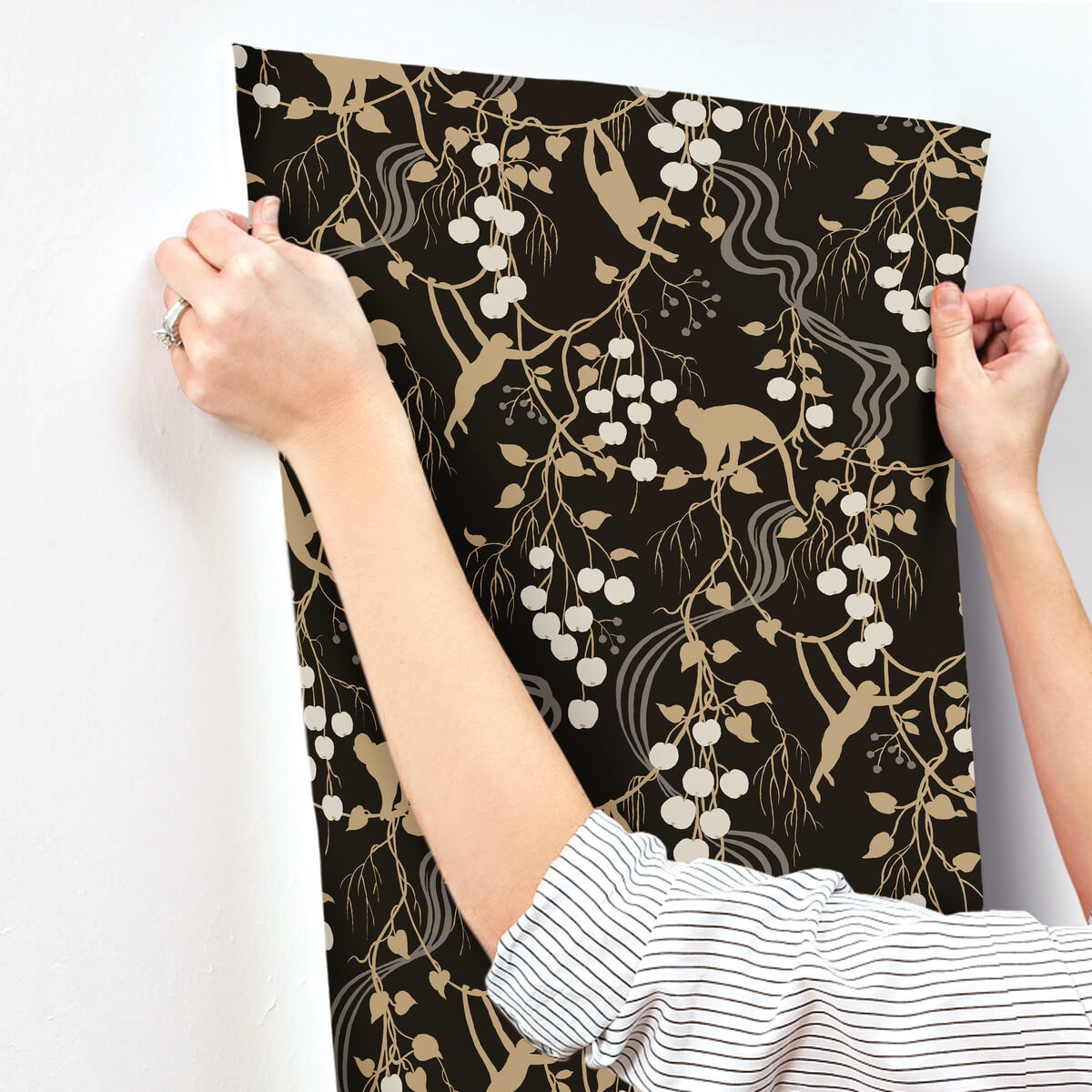 Haberdashery Linden Jungle Wallpaper