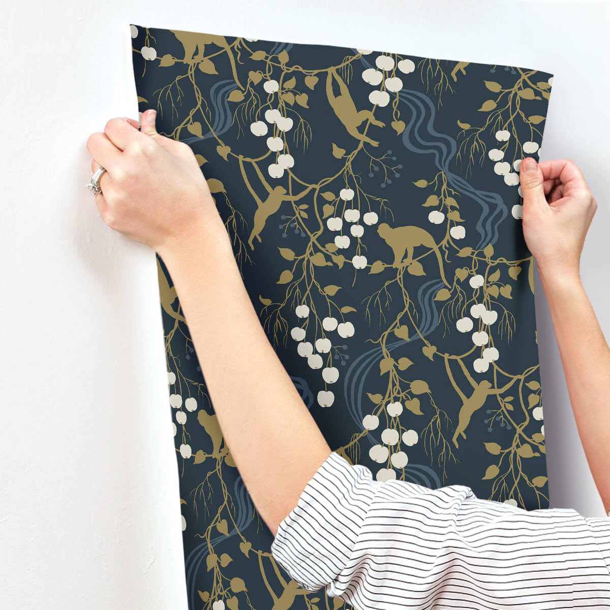 Haberdashery Linden Jungle Wallpaper
