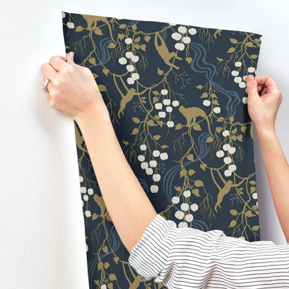 Haberdashery Linden Jungle Wallpaper