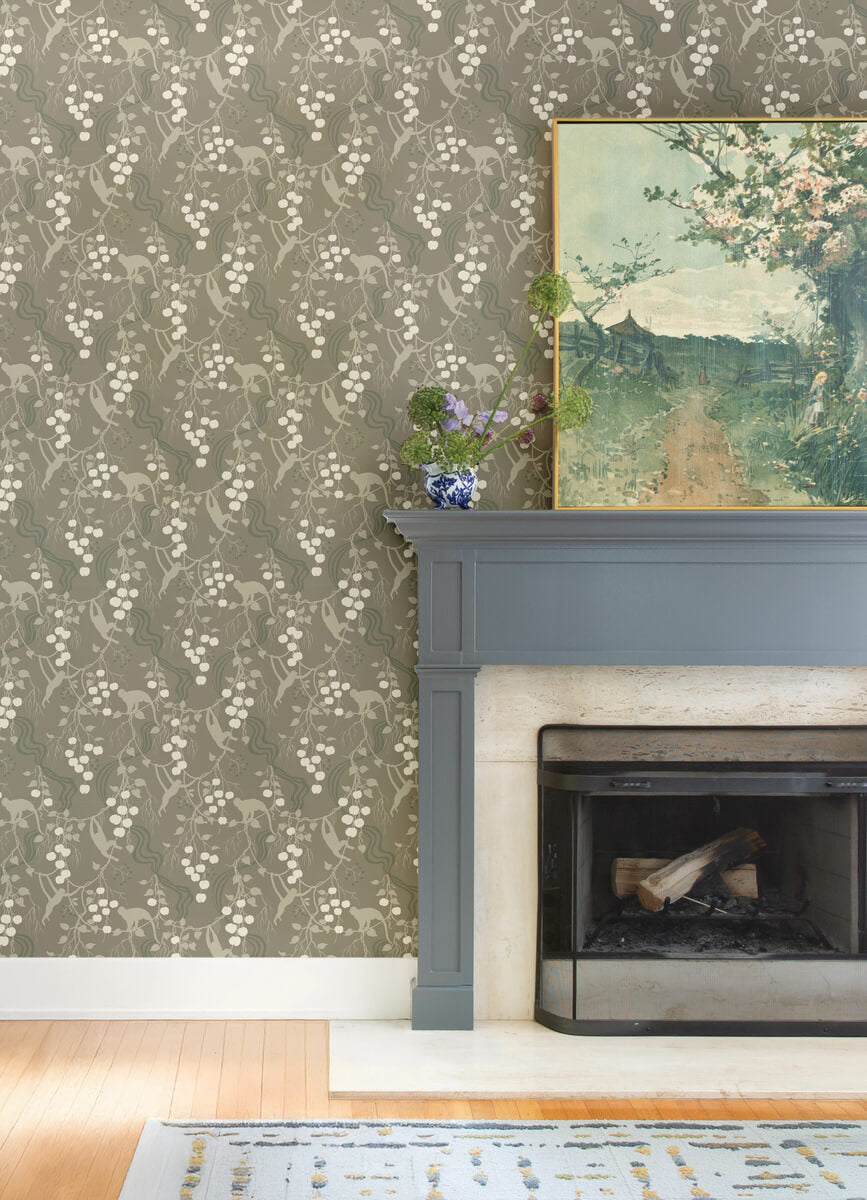 Haberdashery Linden Jungle Wallpaper