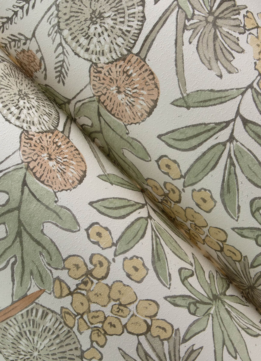 Printworks Goldfinch Birds & Blooms Wallpaper