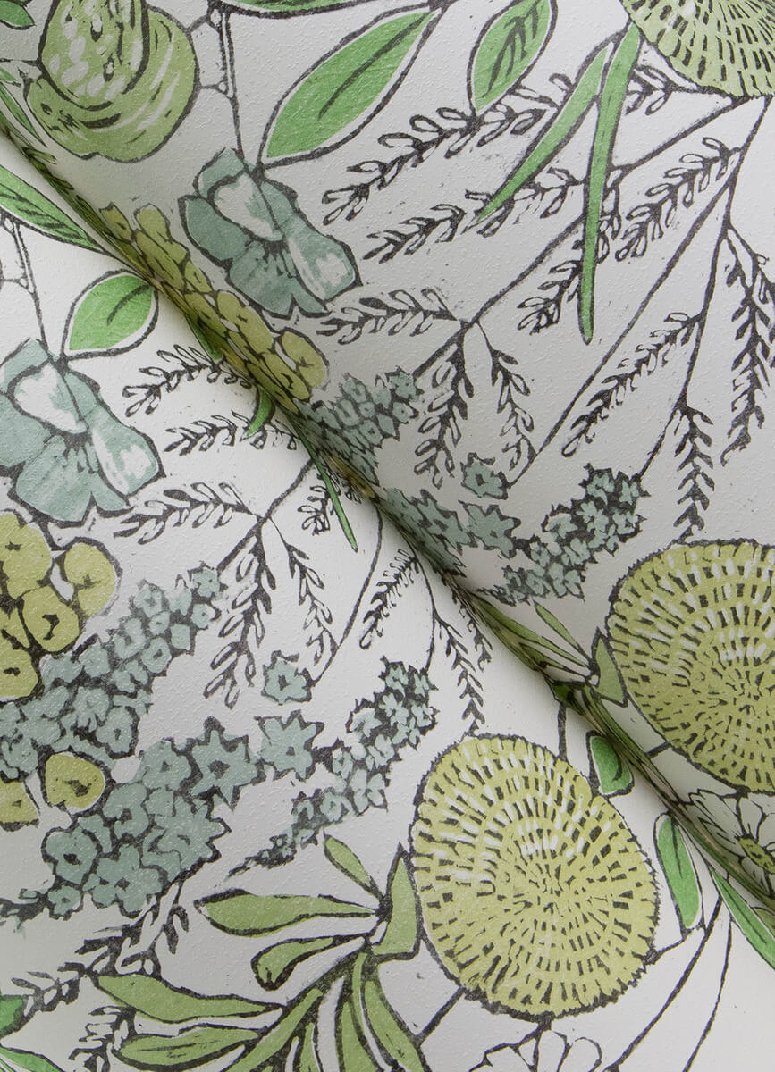 Printworks Goldfinch Birds & Blooms Wallpaper