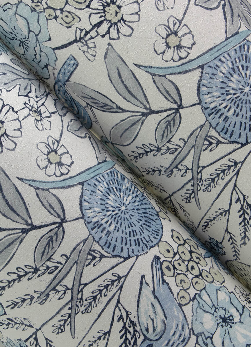 Printworks Goldfinch Birds & Blooms Wallpaper