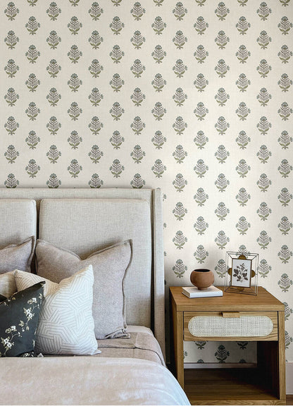 Printworks Hollyhock Wallpaper