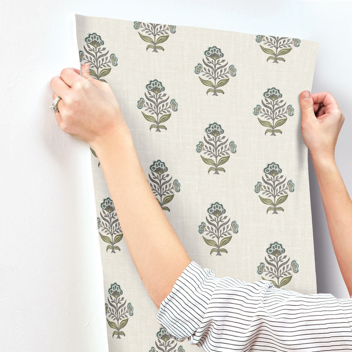 Printworks Hollyhock Wallpaper