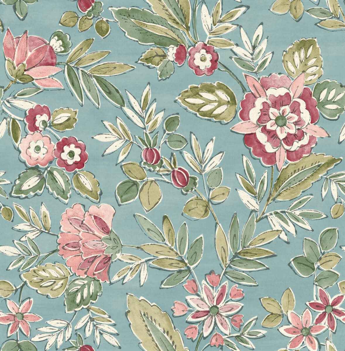 Printworks Begonia Floral Wallpaper