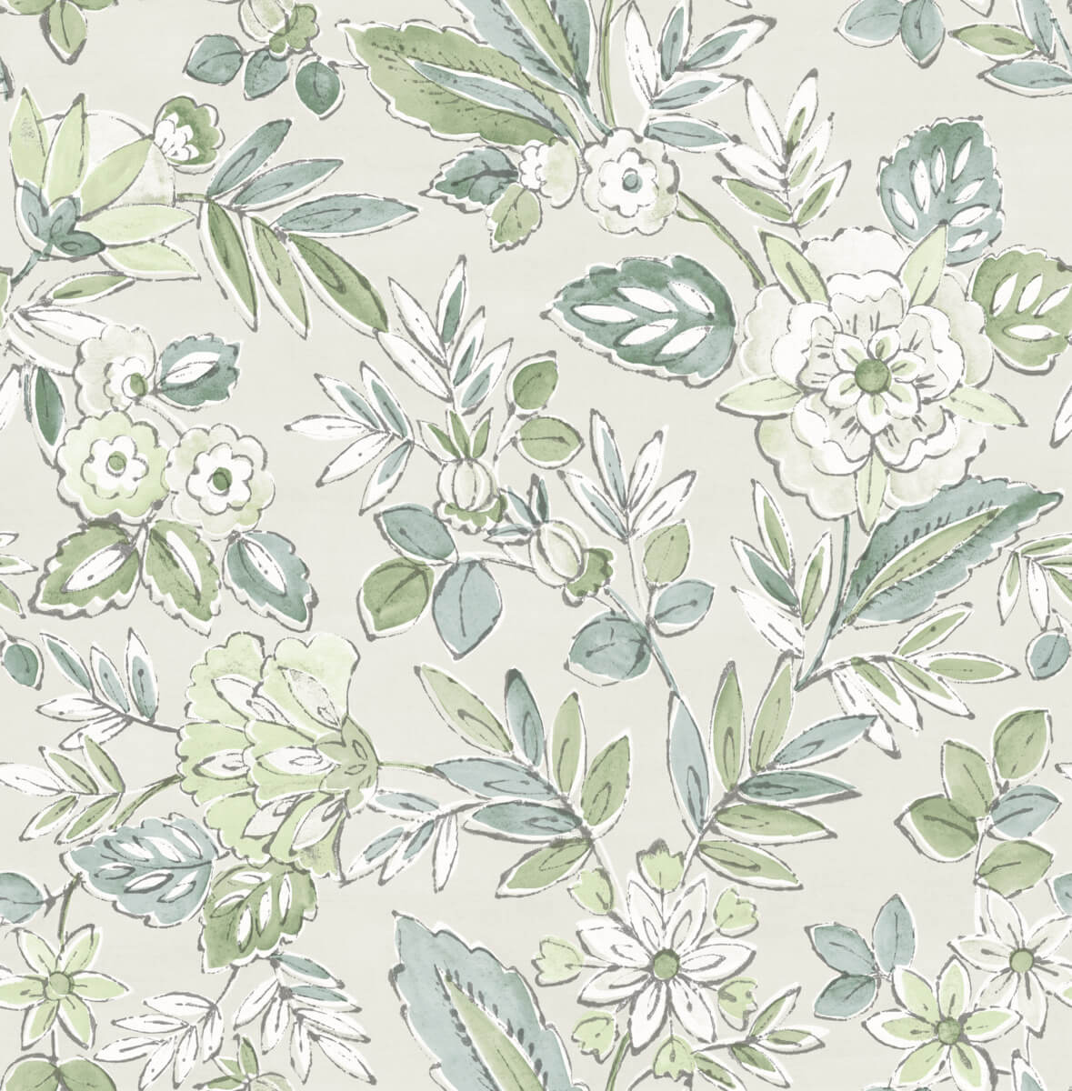 Printworks Begonia Floral Wallpaper