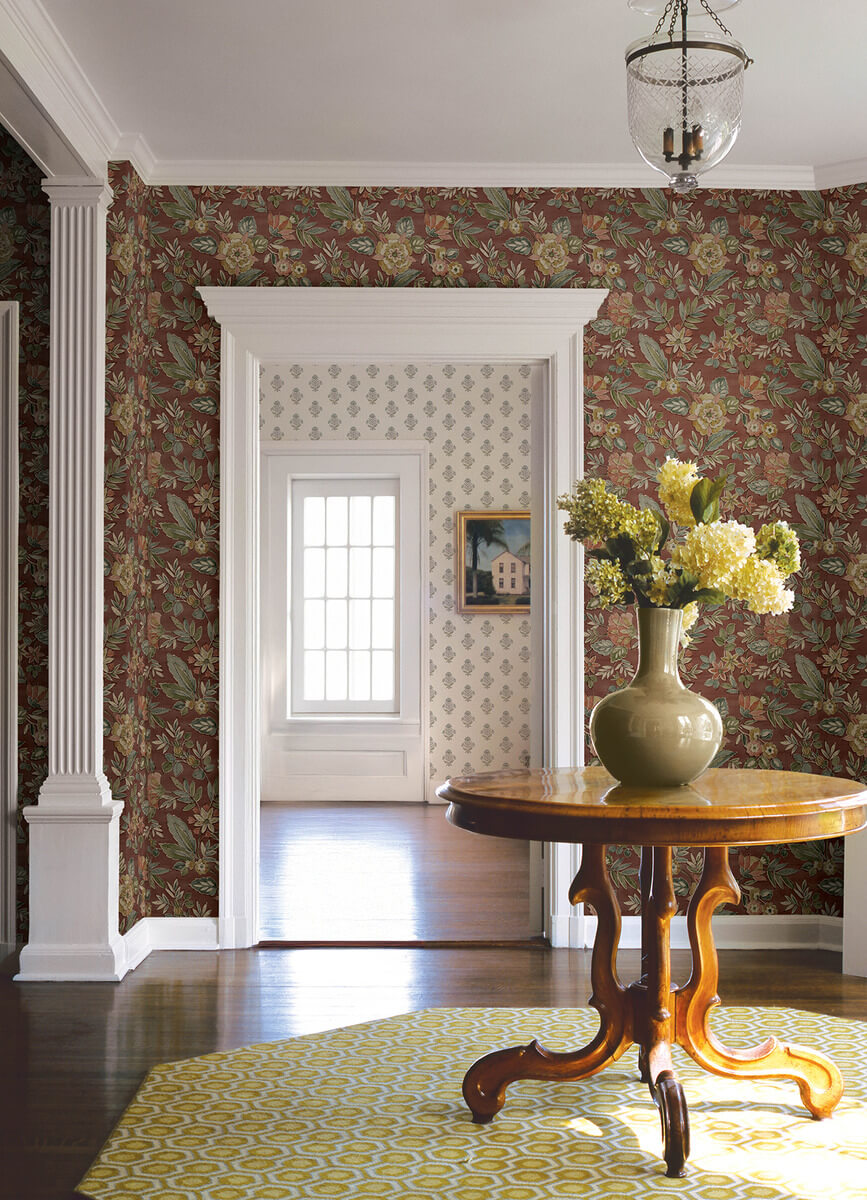 Printworks Begonia Floral Wallpaper