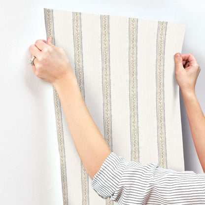Printworks Mandevilla Stripe Wallpaper