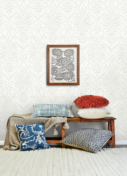 Printworks Adavu Damask Wallpaper