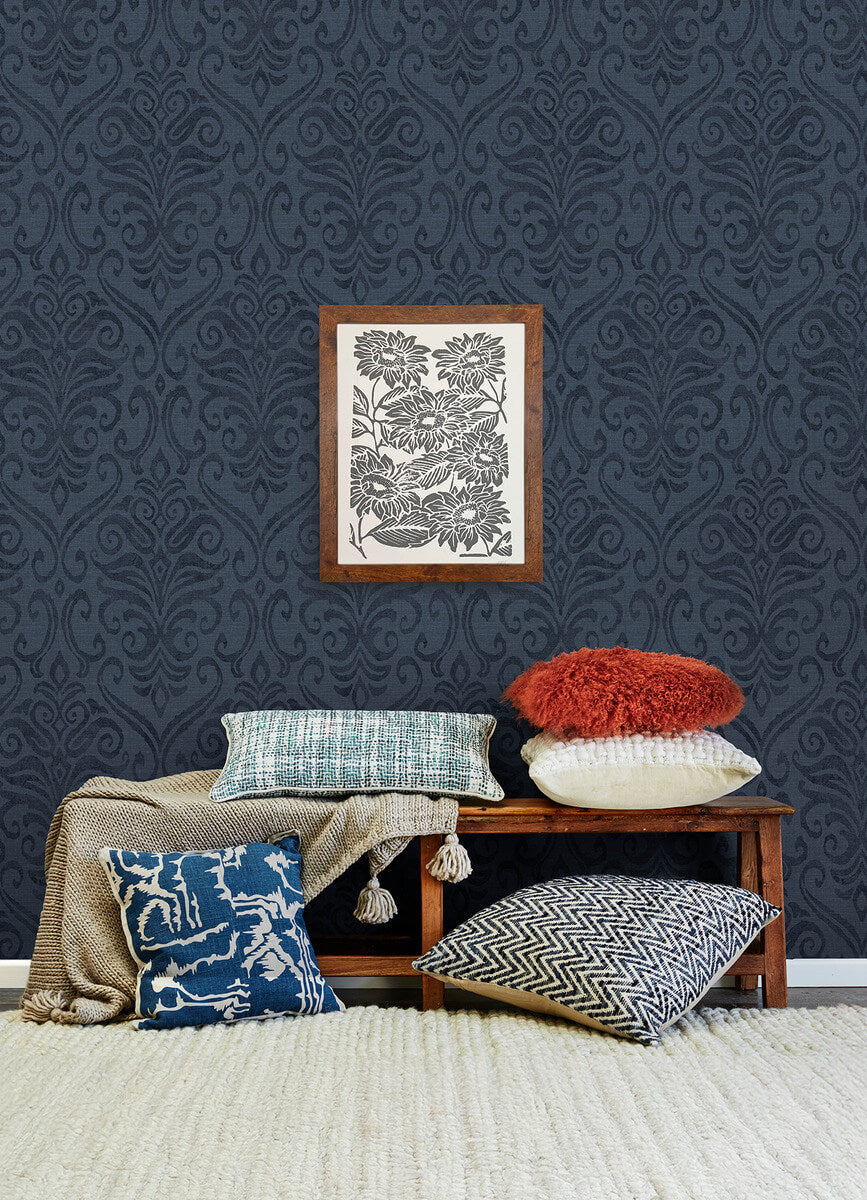 Printworks Adavu Damask Wallpaper