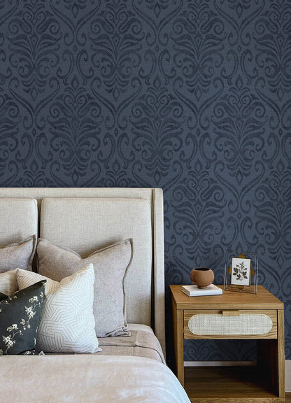 Printworks Adavu Damask Wallpaper