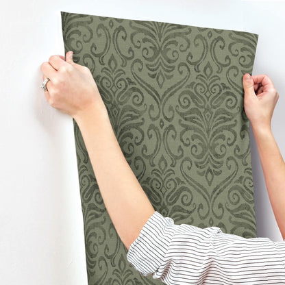 Printworks Adavu Damask Wallpaper