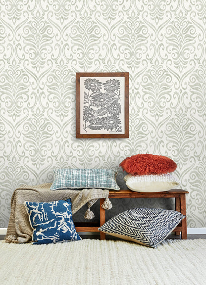 Printworks Adavu Damask Wallpaper