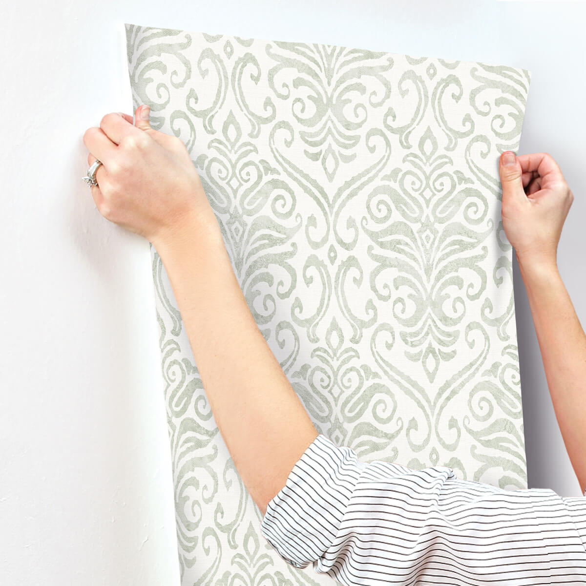 Printworks Adavu Damask Wallpaper