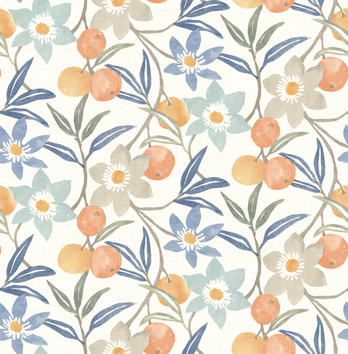Printworks Passiflora Fruit & Floral Wallpaper