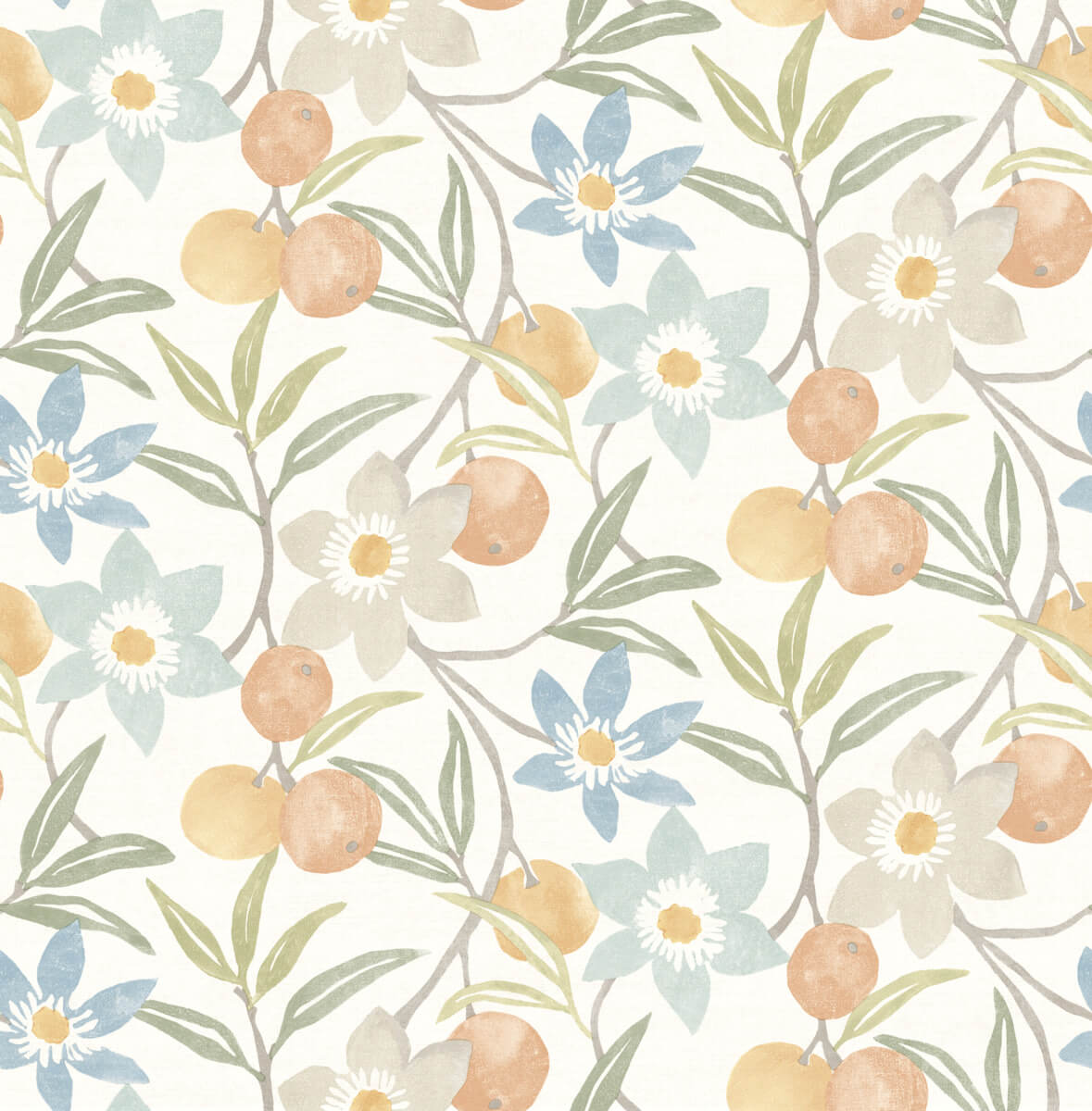 Printworks Passiflora Fruit & Floral Wallpaper