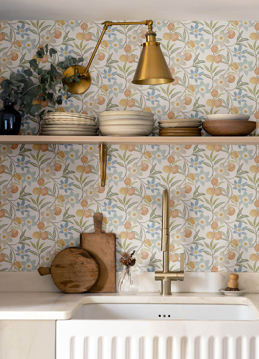 Printworks Passiflora Fruit & Floral Wallpaper
