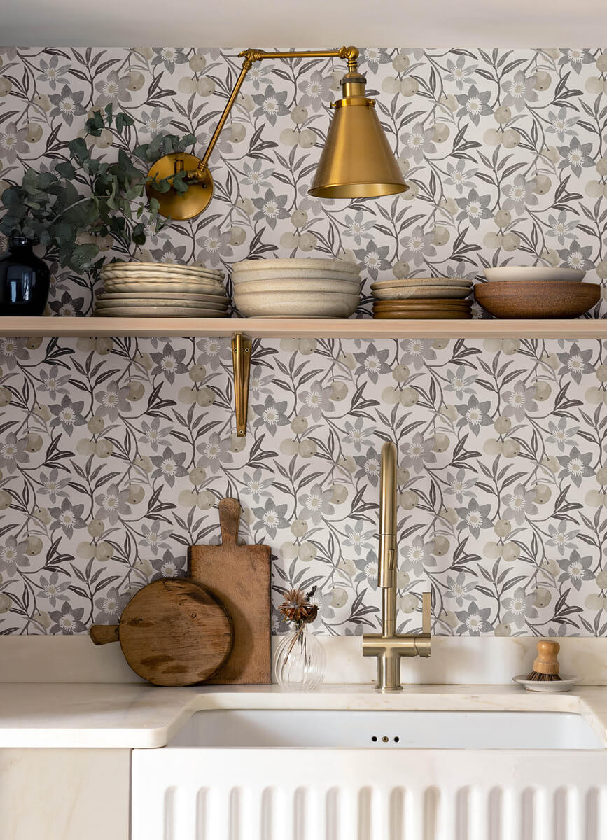 Printworks Passiflora Fruit & Floral Wallpaper