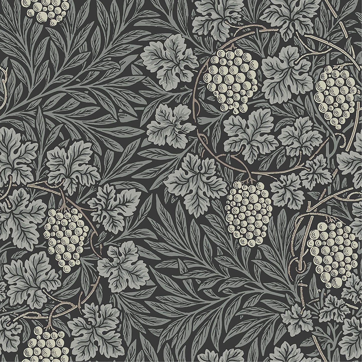 Hidden Treasures Vine Wallpaper