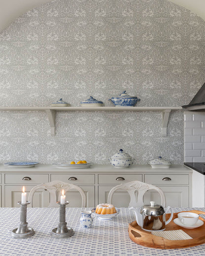 Hidden Treasures African Marigold Wallpaper