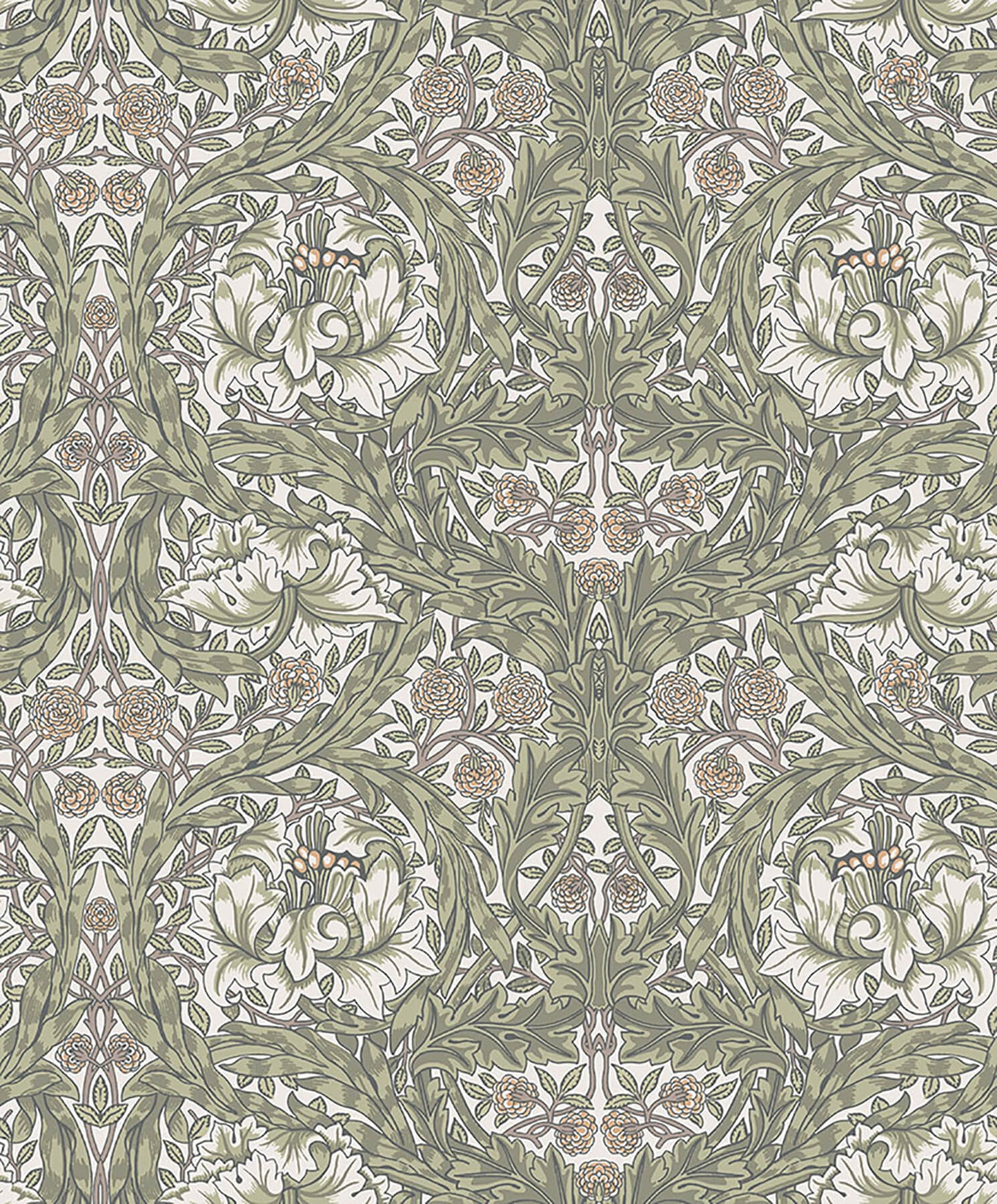 Hidden Treasures African Marigold Wallpaper