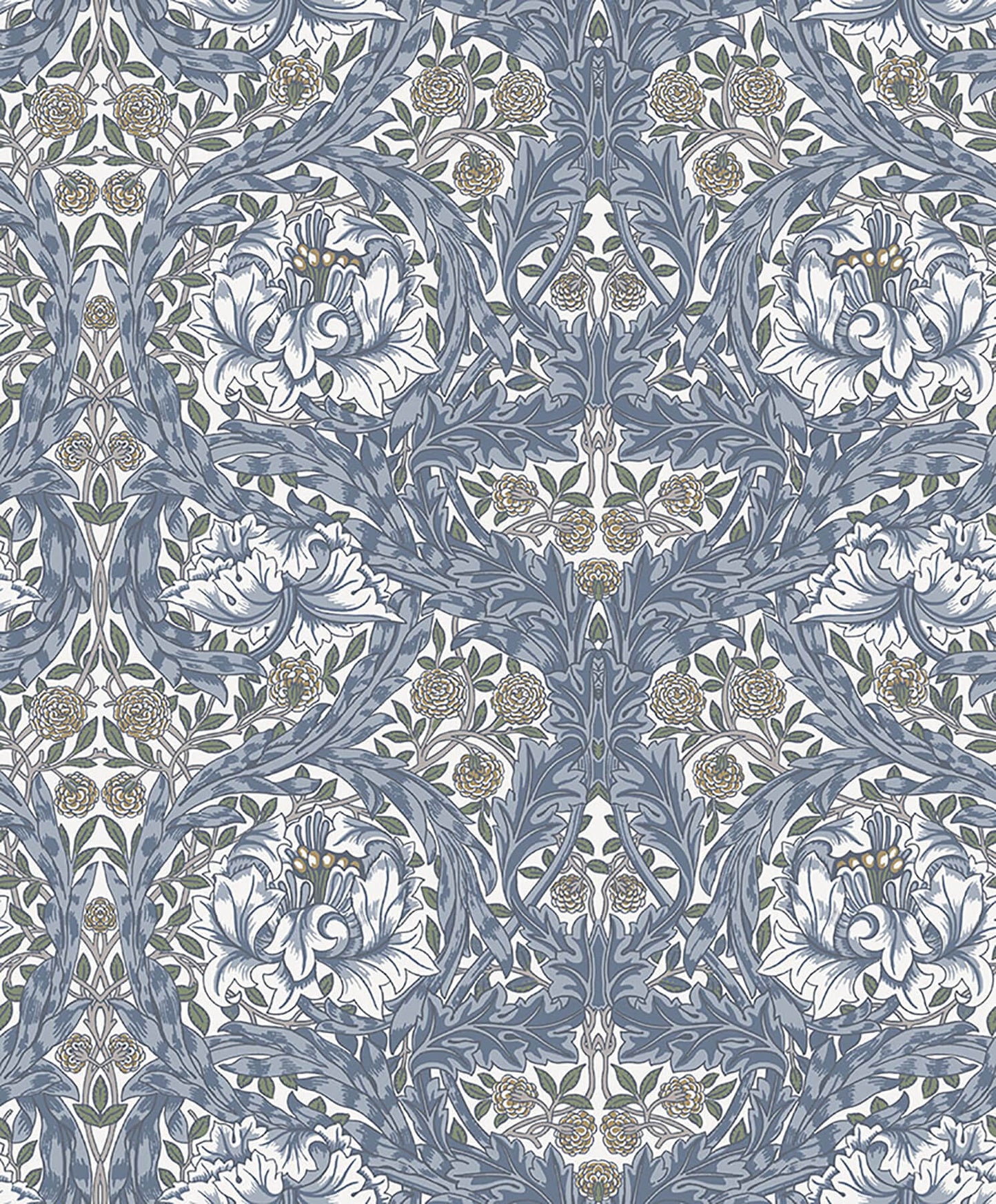 Hidden Treasures African Marigold Wallpaper