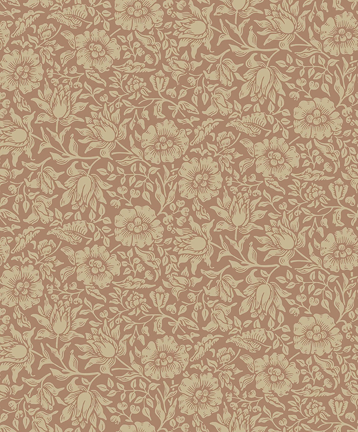 Hidden Treasures Mallow Wallpaper