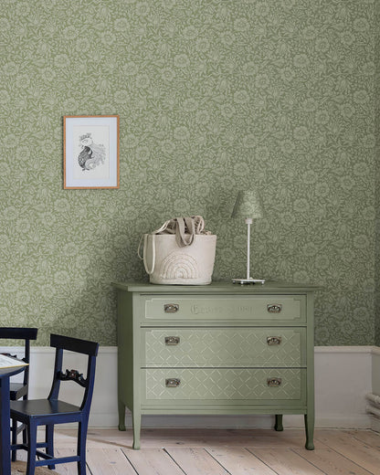 Hidden Treasures Mallow Wallpaper