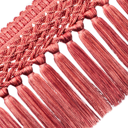 8" Rouen Tassel Fringe Trim by Samuel & Sons in Magnolia