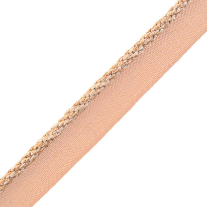 1/4" Rouen Cord With Tape Trim by Samuel & Sons in Topaz