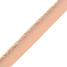 1/4" Rouen Cord With Tape Trim by Samuel & Sons in Topaz