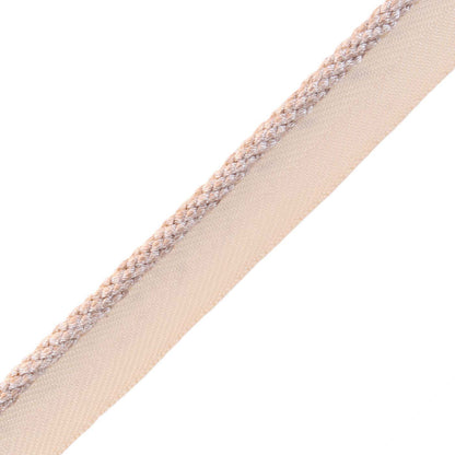 1/4" Rouen Cord With Tape Trim by Samuel & Sons in Tusk
