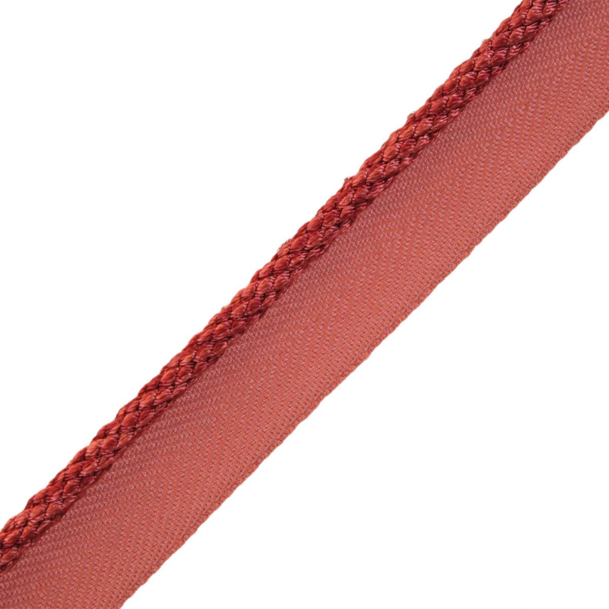 1/4" Rouen Cord With Tape Trim by Samuel & Sons in Sienna