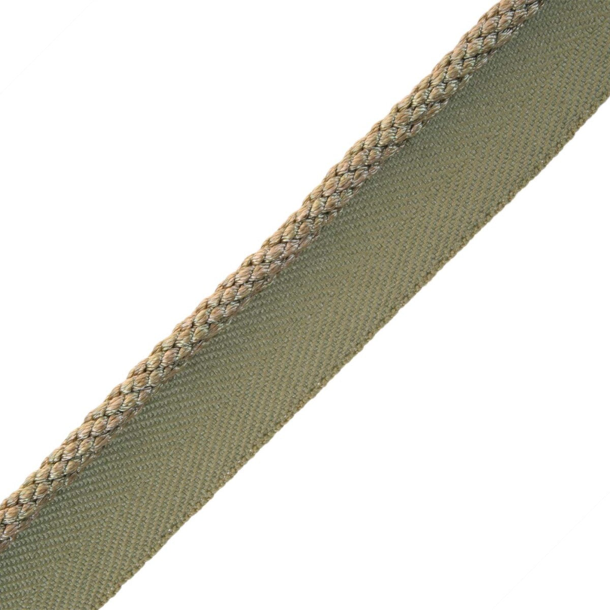 1/4" Rouen Cord With Tape Trim by Samuel & Sons in Sprig
