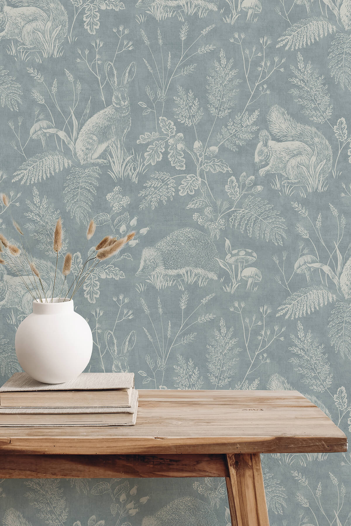Westbury Forest Woodland Toile Wallpaper