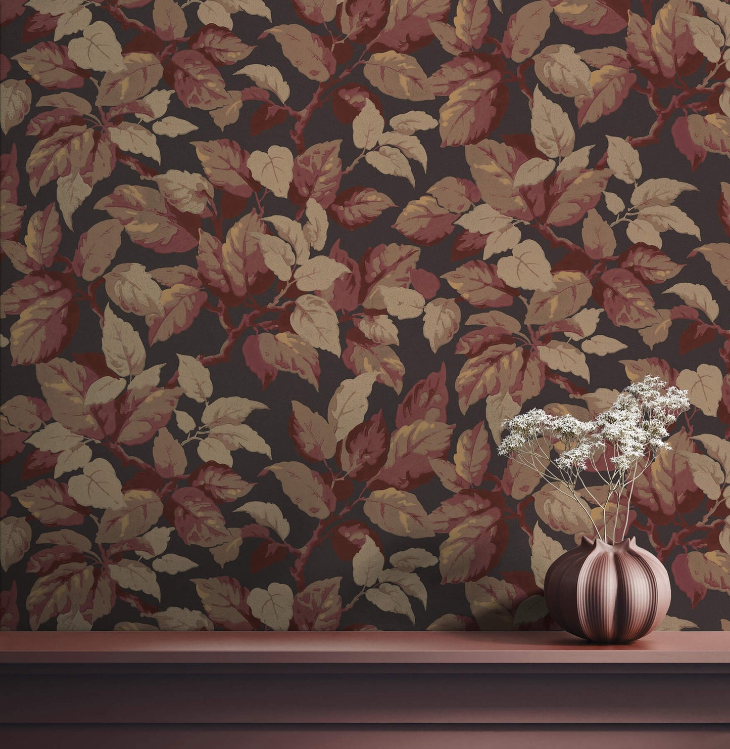 Westbury Forest Canopy Leaf Wallpaper