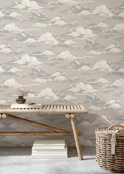 Westbury Forest Cumulus Clouds Wallpaper